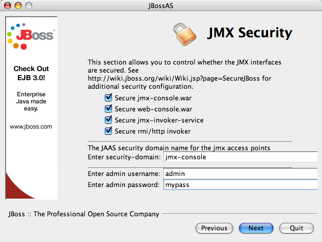 Secure all JMX invokers